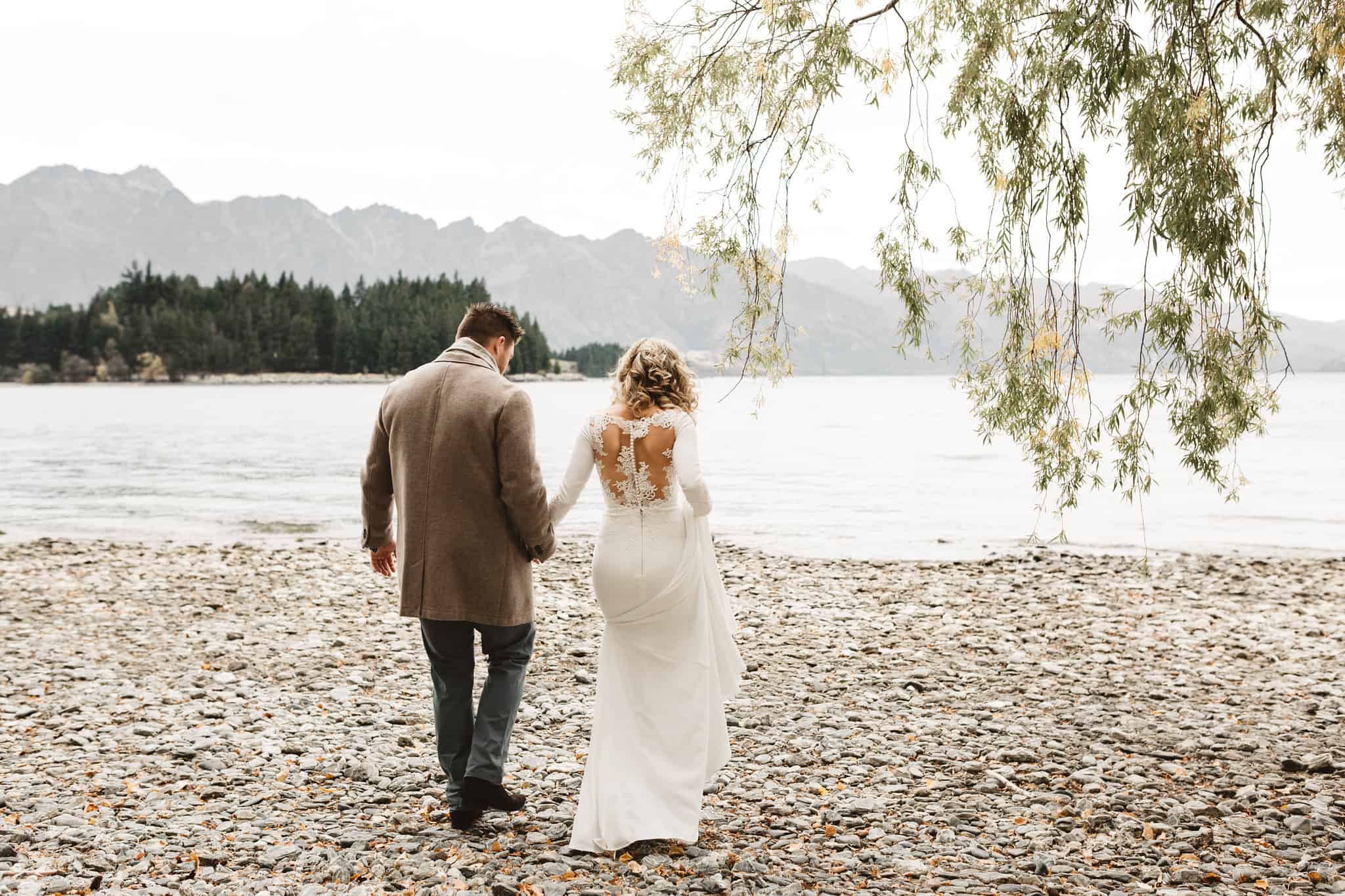 Winter Elopement Wedding Queenstown New Zealand Heli Weddings We Eloped Dawn Thomson